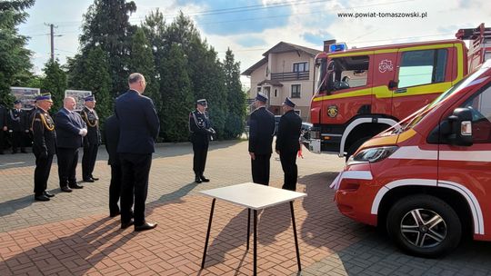 Kolejna jednostka OSP z nowymi wozami Kolejna jednostka OSP z nowymi wozami