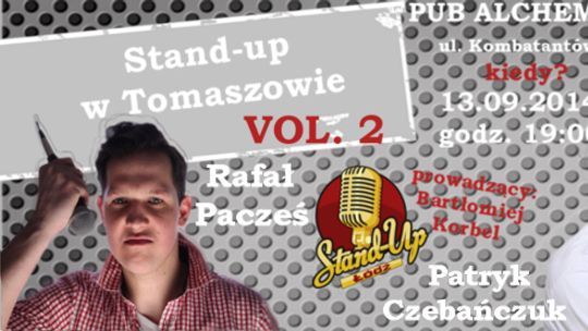 KOLEJNA ODSŁONA STAND-UP COMEDY SHOW W  TOMASZOWIE MAZOWIECKIM