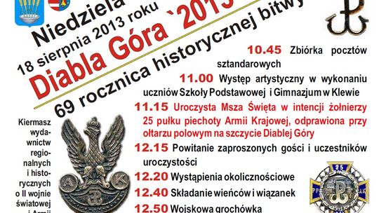 Kolejna rocznica "Bitwy pod Diablą Górą"
