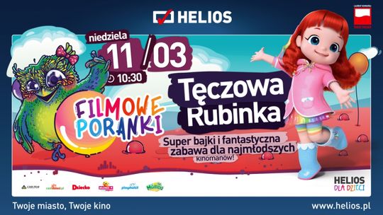 Kolejny filmowy poranek dla  dzieci w Heliosie