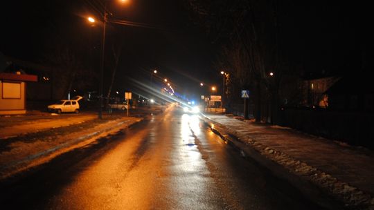 Kolejny pieszy pod kołami