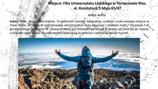 Kolejny podróżnik w tomaszowskiej Filii