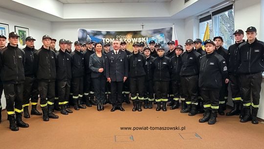 Komendant Straży Pożarnej w Tomaszowie przechodzi na emeryturę