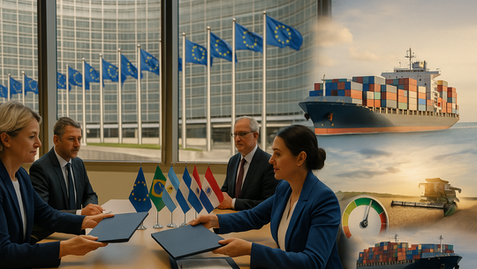 Komisja Europejska przyjęła umowę handlową z Mercosurem (synteza)