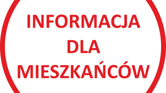 KOMUNIKAT  Dla mieszkańców  Powiatu tomaszowskiego