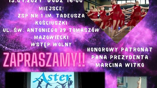 Koncert Akademii Tańca Sportowego „Aster”