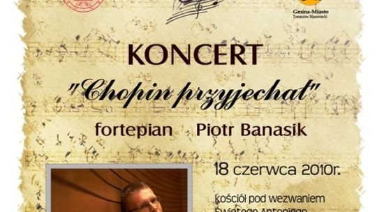 Koncert fortepianowy „Chopin przyjechał”