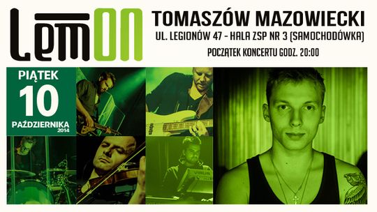 Koncert Lemon w Tomaszowie Mazowieckim juz 10 października