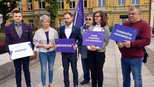 Konferencja prasowa "Wiosny" Roberta Biedronia 