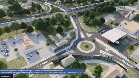 Koniec korków na Warszawskiej? PLK szykują bezkolizyjne skrzyżowanie w Tomaszowie