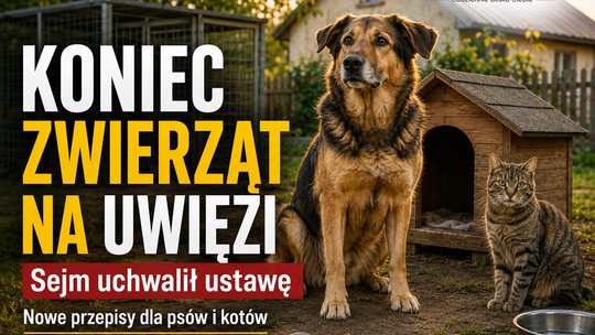 Koniec łańcucha coraz bliżej. Sejm uchwalił ustawę zakazującą trzymania zwierząt na uwięzi