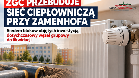Koniec wspólnego węzła ciepłowniczego przy Zamenhofa. ZGC planuje przebudowę sieci dla siedmiu bloków