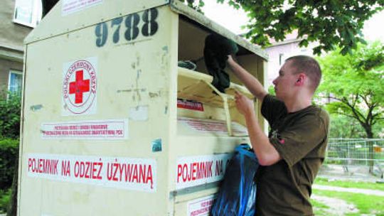 Koniec z kontenerami na używaną odzież