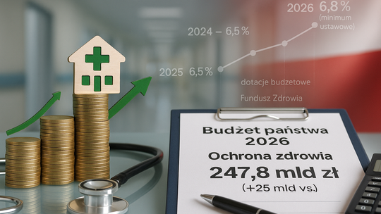 Konieczny: możemy się spodziewać, że dotacje na zdrowie będą musiały być w 2026 r. zwiększone