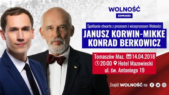 Korwin Mikke ponownie w Tomaszowie