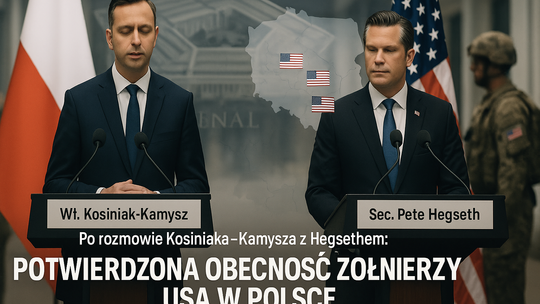 Kosiniak-Kamysz po rozmowie z Hegsethem: potwierdzona obecność żołnierzy amerykańskich w Polsce