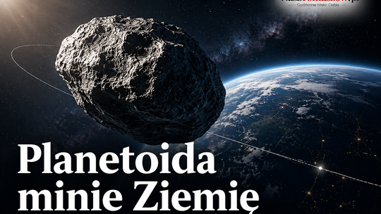 Kosmiczny gość minie Ziemię. Planetoida 2019 NY2 przeleci 2,5 mln km od nas