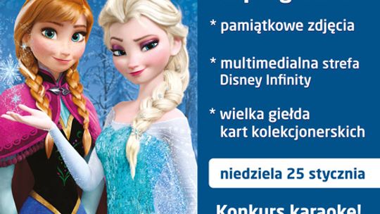 Kraina Lodu Disneya w Focus Mall Piotrków Trybunalski.