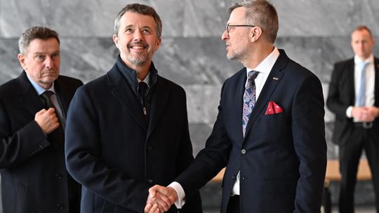 Król Danii Fryderyk X odwiedził Muzeum Historii Polski