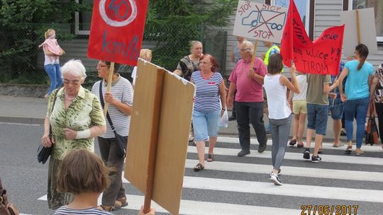 Krzyk rozpaczy na przejściu dla pieszych