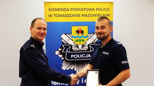 Krzysztof Selega liderem wśród dzielnicowych woj. łódzkiego