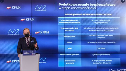 Kwarantanna narodowa i nowe obostrzenia od 28 grudnia 2020 roku