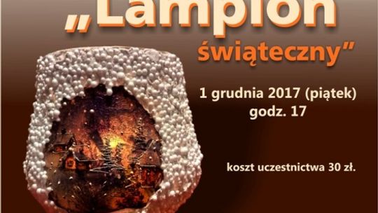„Lampion świąteczny” w technice decoupage
