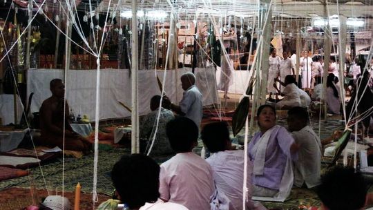 Laos (Vientiane) - Buddyjski Nowy Rok 2555 czas zacząć!