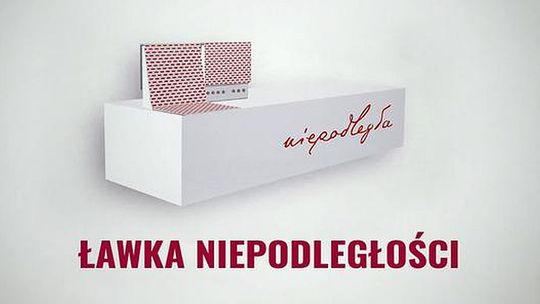 Ławka Niepodległości w Tomaszowie Mazowieckim. MON rozstrzygnęło konkurs.