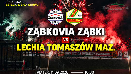 Lechia jedzie do Ząbek. W piątek walka o punkty z niepokonaną u siebie Ząbkovią