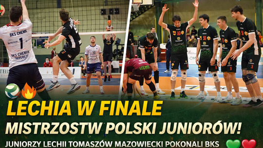 Lechia Tomaszów Mazowiecki w finale Mistrzostw Polski Juniorów. Wielkie emocje w hali