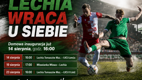 Lechia wraca przed własną publiczność. Znamy terminy trzech kolejnych spotkań