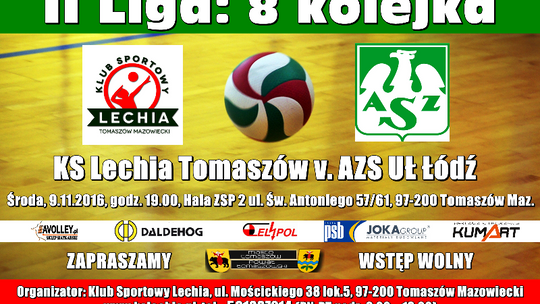 Lechia zmierzy się z AZS - zapraszamy na mecz