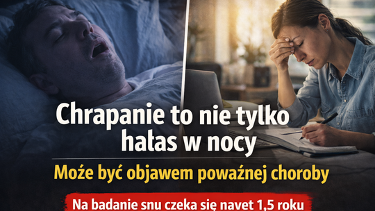 Lekarze alarmują: problemy ze snem rosną. Na badanie trzeba czekać nawet 1,5 roku