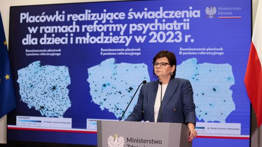 Leszczyna: 4,2 miliardy złotych w rozwój opieki psychiatrycznej