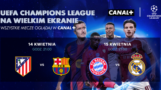 Liga Mistrzów UEFA w kinie? Tak wygląda futbol przyszłości