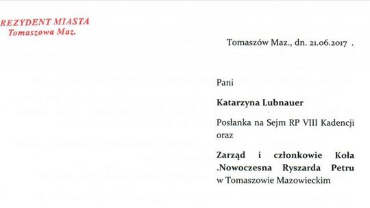 Listy do .N - w sprawie tomaszowskiej oświaty
