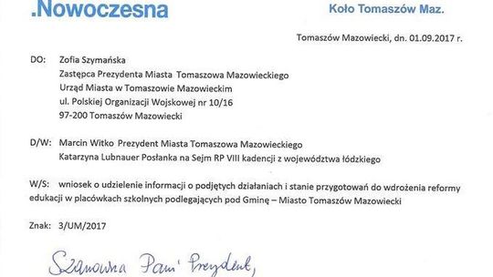 Listy od .N - oświatowych pytań końca nie widać
