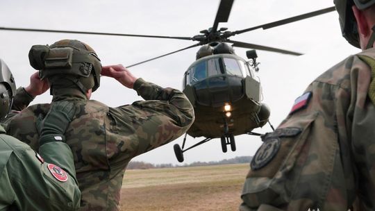 Łódzcy Terytorialsi szkolili się z 1 Dywizjonem Lotniczym