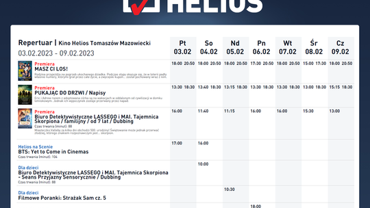 Lutowe nowości na ekranach kin Helios