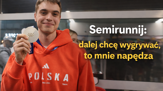 Łyżwiarz szybki Semirunnij: dalej chcę wygrywać, to mnie napędza