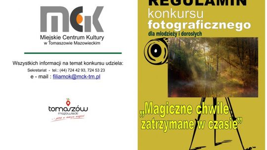 „Magiczne chwile zatrzymane w czasie”- konkurs fotograficzny