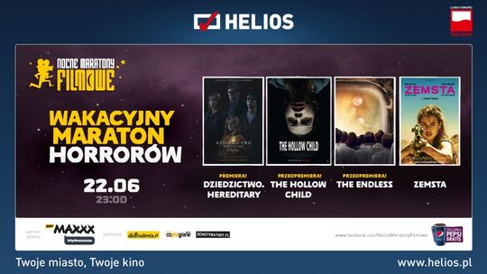 Mamy dla Was zaproszenia na letni Maraton Horrorów