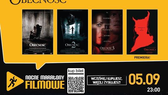 Maraton grozy w Heliosie: „Obecność 4” podczas Nocnych Maratonów Filmowych Maraton grozy w Heliosie: „Obecność 4” podczas Nocnych Maratonów Filmowych