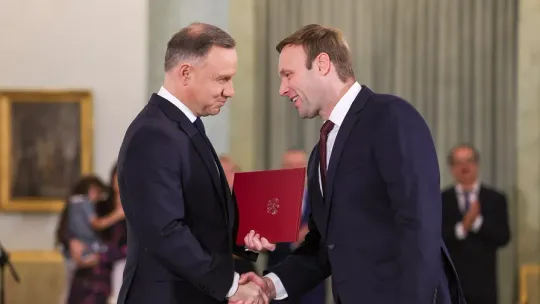 Marcin Mastalerek zastąpił Pawła Szrota na stanowisku szefa gabinetu prezydenta