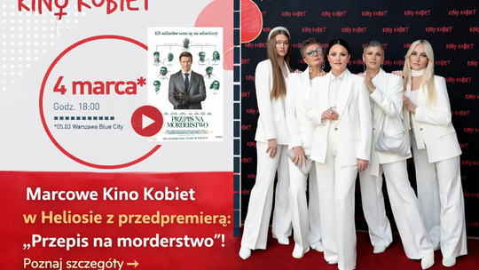Marcowe Kino Kobiet w Heliosie: przedpremierowy „Przepis na morderstwo” z czarnym humorem i pazurem