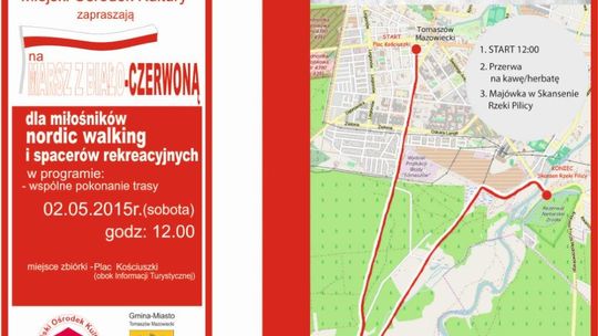 MARSZ Z BIAŁO - CZERWONĄ