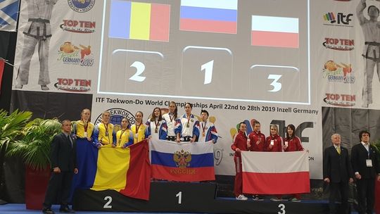 Marta Mysur z medalem