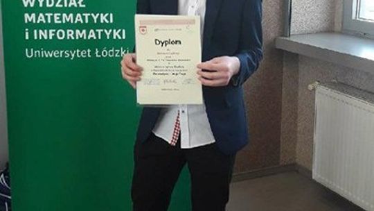 Matematyk z pasją z gimnazjum nr 7