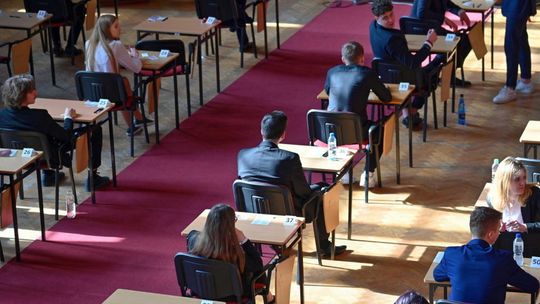 Matura - na matematyce m.in. liczby rzeczywiste, funkcje i figury geometryczne